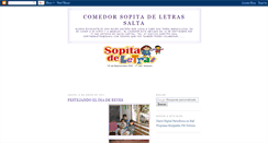 Desktop Screenshot of comedorsopitadeletras.blogspot.com