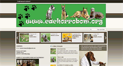 Desktop Screenshot of cachorrobom.blogspot.com