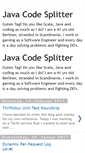Mobile Screenshot of javasplitter.blogspot.com