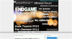 Desktop Screenshot of endgameconcert.blogspot.com