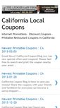 Mobile Screenshot of california-local-coupons.blogspot.com