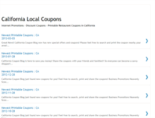 Tablet Screenshot of california-local-coupons.blogspot.com