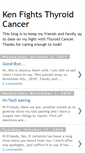 Mobile Screenshot of kenfightscancer.blogspot.com