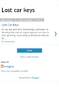 Mobile Screenshot of lost-car-keys.blogspot.com