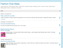 Tablet Screenshot of fashionclubideas.blogspot.com