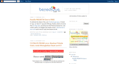 Desktop Screenshot of benediqueblog.blogspot.com