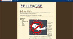 Desktop Screenshot of bellerosewatch.blogspot.com