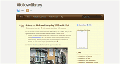 Desktop Screenshot of followalibrary.blogspot.com