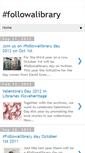 Mobile Screenshot of followalibrary.blogspot.com
