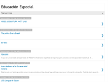 Tablet Screenshot of albaeducacionespecial.blogspot.com