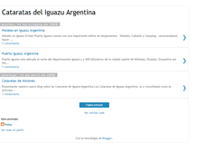 Tablet Screenshot of iguazu-argentina.blogspot.com