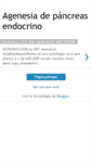 Mobile Screenshot of agenesiapancreas.blogspot.com