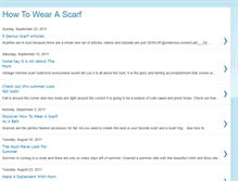 Tablet Screenshot of how-to-wear-a-scarf.blogspot.com