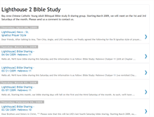 Tablet Screenshot of lighthouse2-bible-study.blogspot.com