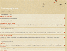 Tablet Screenshot of hostingsqlserver.blogspot.com