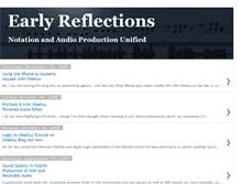 Tablet Screenshot of early-reflections.blogspot.com