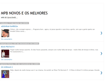 Tablet Screenshot of mpbnovoseosmelhores.blogspot.com