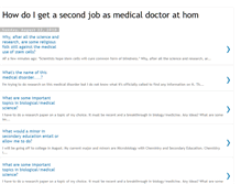 Tablet Screenshot of medical-doctor-at-home.blogspot.com