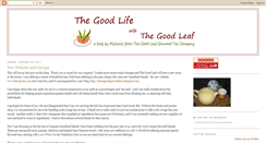 Desktop Screenshot of goodleaftea.blogspot.com