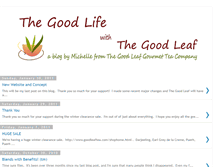 Tablet Screenshot of goodleaftea.blogspot.com