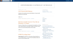 Desktop Screenshot of owensborocatholic.blogspot.com