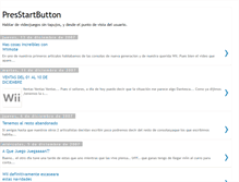 Tablet Screenshot of presstartbutton.blogspot.com