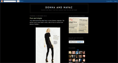 Desktop Screenshot of donnaandnavaz.blogspot.com