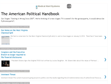 Tablet Screenshot of americanpoliticalhandbook.blogspot.com