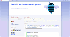 Desktop Screenshot of android-apps-blog.blogspot.com