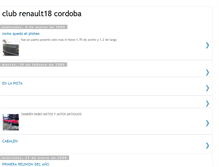 Tablet Screenshot of clubrenault18cordoba.blogspot.com