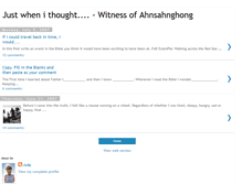Tablet Screenshot of justwheniwasthinking.blogspot.com