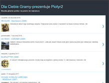 Tablet Screenshot of dla-ciebie-gramy.blogspot.com
