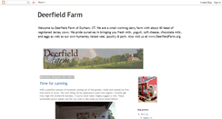 Desktop Screenshot of deerfieldfarm.blogspot.com