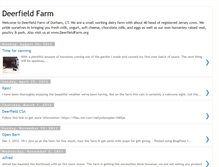 Tablet Screenshot of deerfieldfarm.blogspot.com