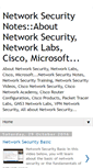Mobile Screenshot of networksecuritynotes.blogspot.com