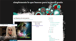 Desktop Screenshot of loquebuscasparatumovilgratis.blogspot.com