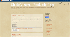 Desktop Screenshot of diario-victoza-perdendopeso.blogspot.com