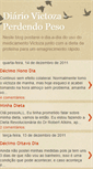 Mobile Screenshot of diario-victoza-perdendopeso.blogspot.com