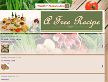 Tablet Screenshot of a-freerecipe.blogspot.com