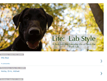 Tablet Screenshot of lifelabstyle.blogspot.com