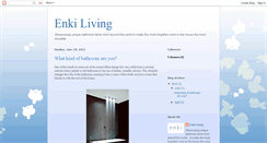 Desktop Screenshot of enkiliving.blogspot.com