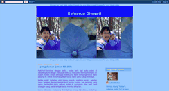 Desktop Screenshot of keluargadimyati.blogspot.com