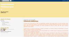 Desktop Screenshot of gastronomiamediterrnica.blogspot.com