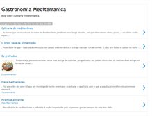 Tablet Screenshot of gastronomiamediterrnica.blogspot.com