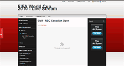 Desktop Screenshot of fifa-world-cup-2010-livestream.blogspot.com