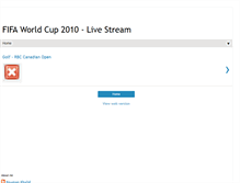 Tablet Screenshot of fifa-world-cup-2010-livestream.blogspot.com