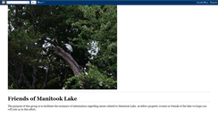 Desktop Screenshot of manitooklake.blogspot.com