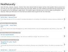 Tablet Screenshot of healnaturally.blogspot.com