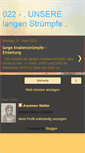 Mobile Screenshot of geschichte-der-langen-struempfe.blogspot.com