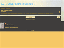 Tablet Screenshot of geschichte-der-langen-struempfe.blogspot.com